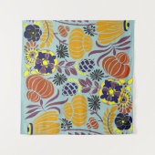 Tenture arrière - plan de design floral (Devant (Horizontal))