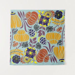 Tenture arrière - plan de design floral