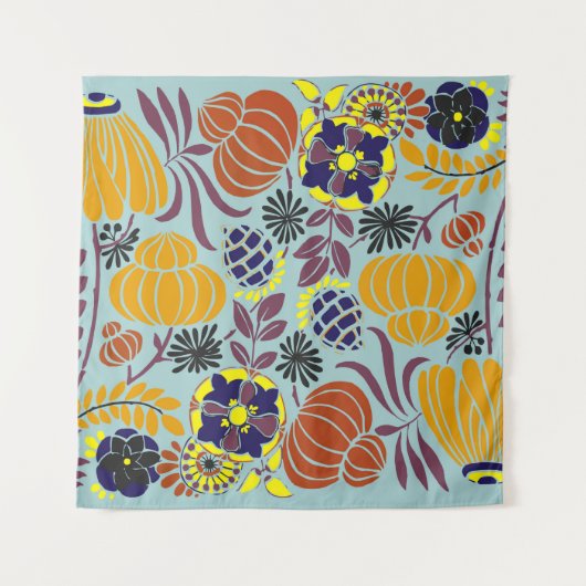 Tenture arrière - plan de design floral (Devant)