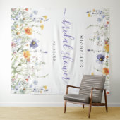 Tenture Arrière-plan de Fête des mariées fleur sauvage (En situation (horizontale))