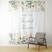 Tenture Arrière-plan de Fête des mariées fleur sauvage (En situation)