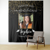 Tenture Arrière-plan de graduation de script moderne | Pho (En situation)