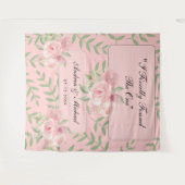 Tenture Arrière-plan de la cabine de photo moderne Blush P (Devant (Horizontal))