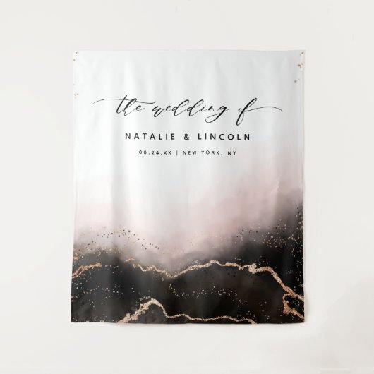 Tenture Arrière-plan de la cabine photo Ombre Blush Ethere (Devant)