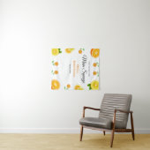 Tenture Arrière-plan de la Fête des mariées de citron de S (En situation (horizontale))