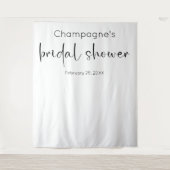 Tenture Arrière-plan de la Fête des mariées de script mode (Devant)