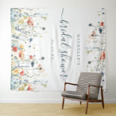 Tenture Arrière-plan de la Fête des mariées Fleur sauvage  (En situation (horizontale))