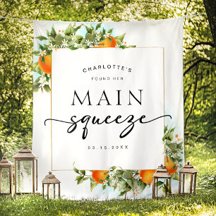 Tenture Arrière-plan de la Fête des mariées Oranges