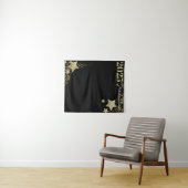 Tenture Arrière-plan de la graduation des étoiles d'or (En situation (horizontale))