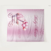 Tenture Arrière-plan de la poutre rose (Devant (Horizontal))