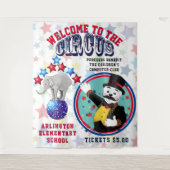 Tenture Arrière-plan de la publicité de cirque (Devant)