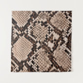 Tenture arrière - plan de la texture de la peau du serpent (Devant (Horizontal))