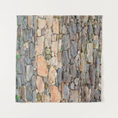 Tenture arrière - plan de la texture murale en pierre phot (Devant (Horizontal))