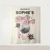 Tenture Arrière-plan de l'anniversaire de la discothèque R (Devant)