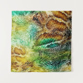 Tenture Arrière - plan de peau de serpent (Devant (Horizontal))