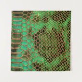 Tenture Arrière - plan de peau de serpent (Devant (Horizontal))