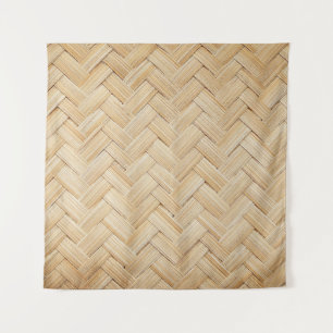 Tenture Arrière - plan de texture Abstraite en bambou tiss