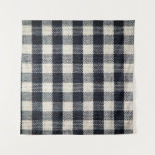Tenture Arrière - plan de texture coton plaid. (Devant)
