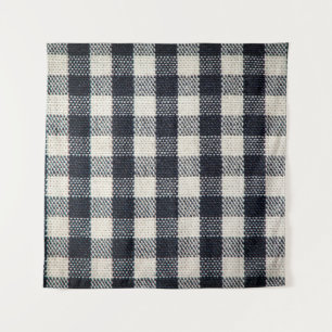 Tenture Arrière - plan de texture coton plaid.