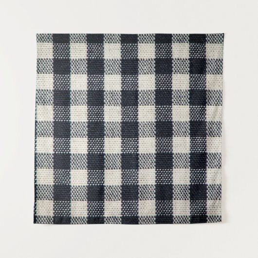 Tenture Arrière - plan de texture coton plaid. (Devant)