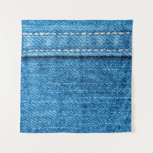 Tenture Arrière - plan de texture jeans bleu. (Devant)
