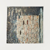 Tenture Arrière - plan de texture murale en briques mélang (Devant (Horizontal))