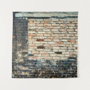 Tenture Arrière - plan de texture murale en briques mélang