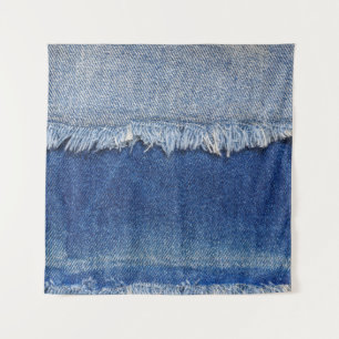 Tenture Arrière - plan de tissu Denim Jeans déchiré