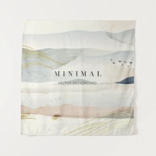 Tenture arrière - plan des arts de la montagne et de la li