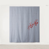 Tenture Arrière-plan d'Halloween en bloc de sang (Devant)