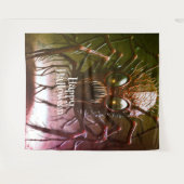 Tenture Arrière-plan d'Halloween Monster Rouge (Devant (Horizontal))