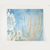 Tenture Arrière-plan du Mariage d'aquarelle florale person (Devant (Horizontal))