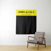 Tenture Arrière-plan du style de feuille de lecture (En situation)