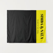 Tenture Arrière-plan du style de feuille de lecture (Devant (Horizontal))