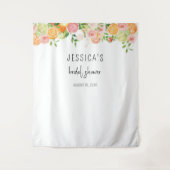 Tenture Arrière-plan Fête des mariées florale Citrus Cabin (Devant)