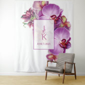 Tenture Arrière-plan Mariage des orchidées florales (En situation)