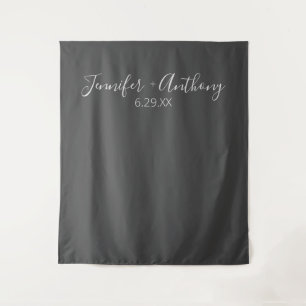 Tenture Arrière-plan Mariage minimal personnalisé