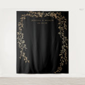 Tenture Arrière-plan Mariage or glamour (Devant)