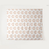 Tenture Arrière-plan Motif du logo de l'entreprise personn (Devant (Horizontal))