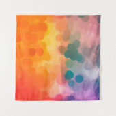 Tenture arrière - plan orange Abstrait. Illustration (Devant (Horizontal))