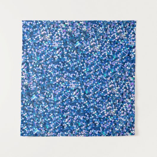 Tenture Arrière - plan parties scintillant bleu. Arrière - (Devant (Horizontal))