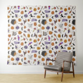 Tenture Arrière-plan photo de la fête d'Halloween (En situation (horizontale))