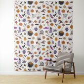 Tenture Arrière-plan photo de la fête d'Halloween (En situation)