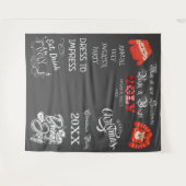 Tenture Arrière - plan photo de la fête du pull moche (Devant (Horizontal))