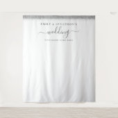 Tenture Arrière - plan photo Mariage de noms de Parties sc (Devant)