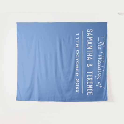 Tenture Arrière-plan photo mariage Mur suspendu (Devant (Horizontal))