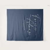 Tenture Arrière-plan pour toujours et toujours Mariage (Devant (Horizontal))