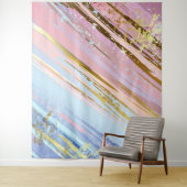 Tenture Arrière - plan rose texturé (En situation)