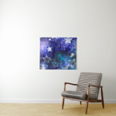 Tenture Arrière - plan spatial avec étoiles (En situation (horizontale))