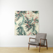 Tenture Arrière - plan tropical aux plantes de jungle. San (En situation (horizontale))